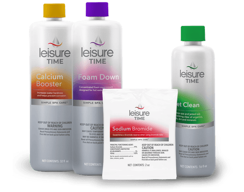 Leisure Time hot tub chemicals starter kit
