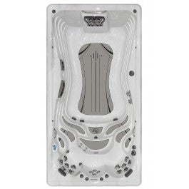 su Zurn Elkay Z1996-36-AW White Composite Mop Sink with Drain Shelf