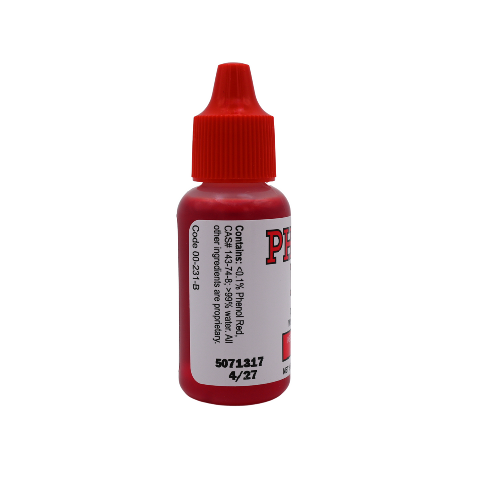 00 231 b phenol red ph test solution w chlorine neutralizer