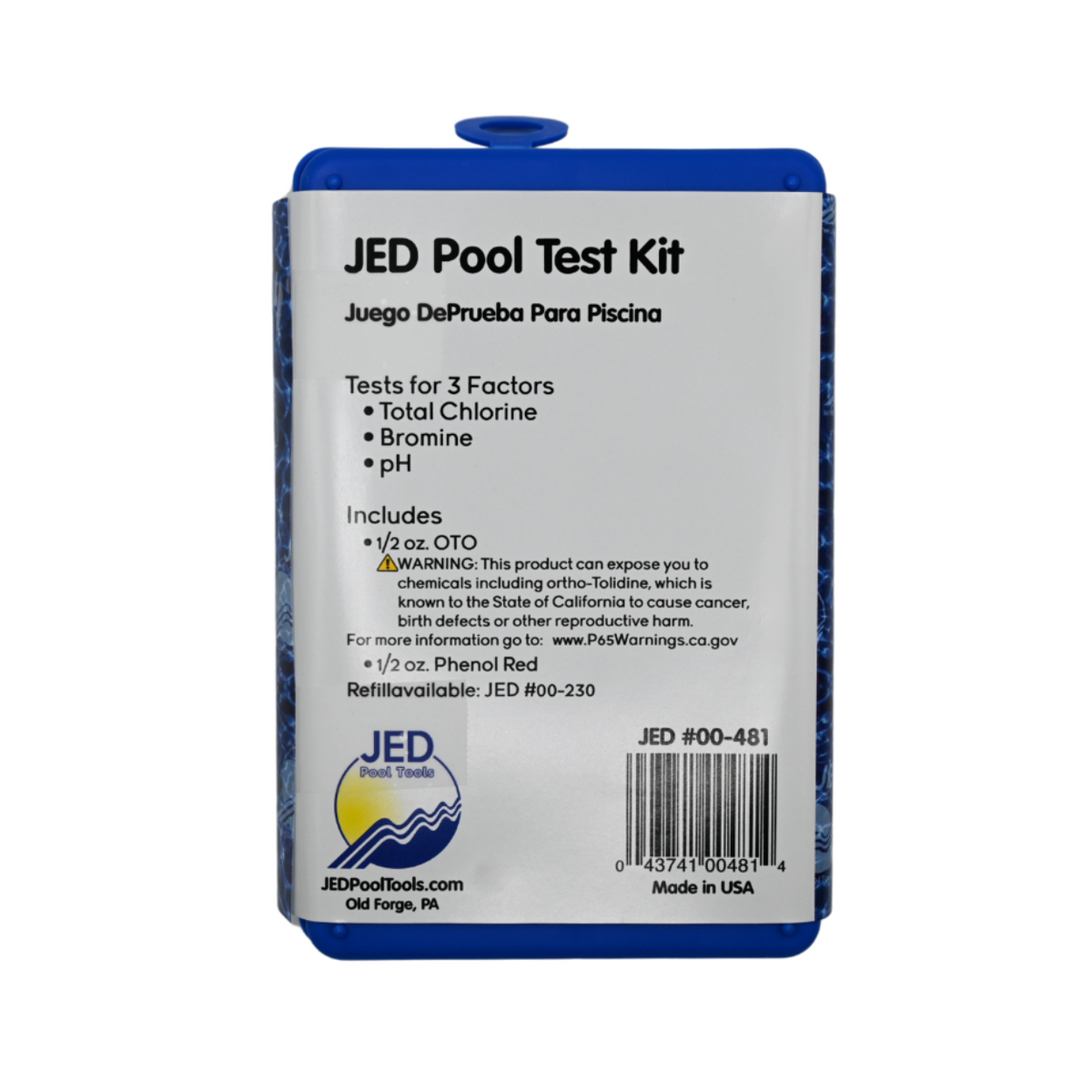 00 481 pool spa test kit