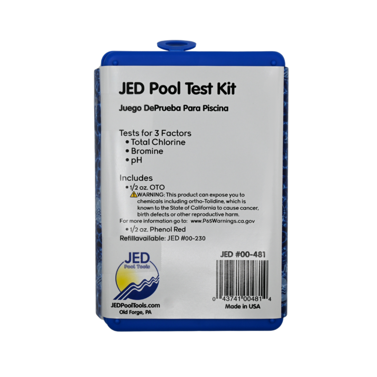 00 481 pool spa test kit
