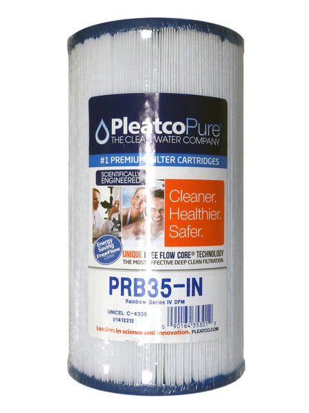 Master Spa - X268300 - PRB35-IN Filter Element 35 Sq. Ft. Filter - Side View with Packaging