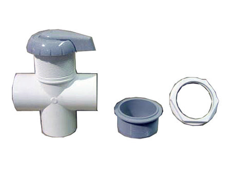 Master Spa - X279810 - 2 inch HydroFlow Diverter Valve - Granite for Master Spas models from 1999 to 2002 - Demo View