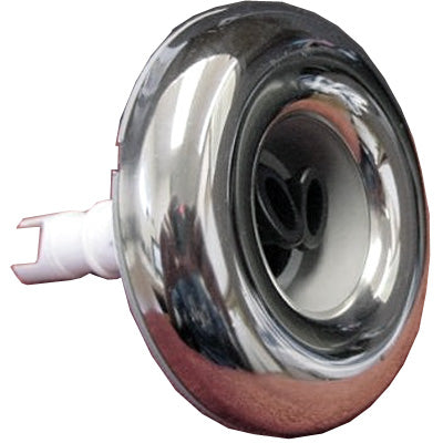 NLA - Master Spa - X284318 - 3.25 inch Waterway Mini-Storm Twin Roto Stainless Steel Jet