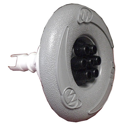 Master Spa - X284323 - 3.25 inch Waterway Mini-Storm Multi-Massage Grey/Black Jet