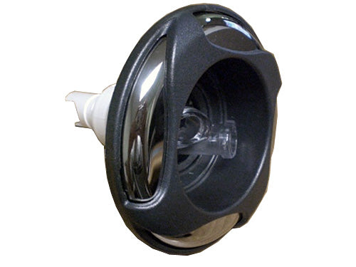 Master Spa - X284620 - 5" Waterway Power Storm LED Twin Roto Threaded DSG Stainless Steel Clear Jet