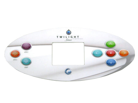 Master Spa - X509108 - Overlay Twilight 2 Pump MP800 - Front View