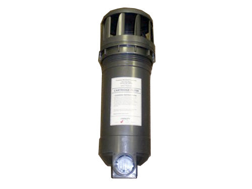 Master Spa - X320279 - 50sq Graphite Vane Weir Filter Assembly - Side View