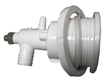 Master Spa - X284630 - 4 inch Waterway LED Poly-Storm Jet Body