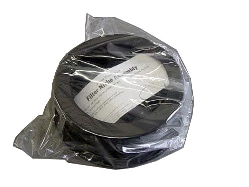 Master Spa - X267450 - Black Filter Niche and Cover - Front View
