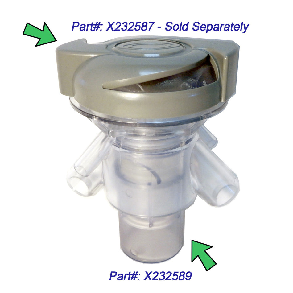Side View with separate item X232588