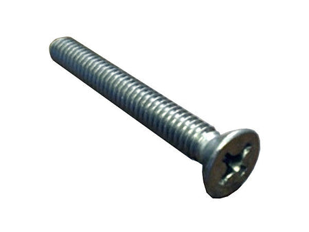 Master Spa - X716465 - 1/4x20x2 inch Stainless Steel PH FL Screw for H2X and Crosstrainer Corner - Side View