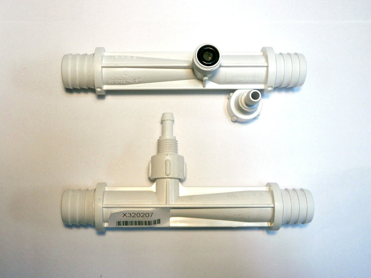 Master Spa - X320207 - White Mazzei Ozone Injector Without Check Valve - Demo View