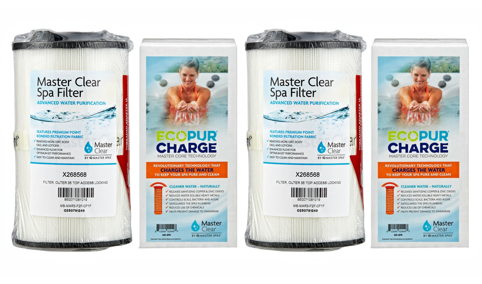 2026 Clarity & Therapool   (2) X268568 & (2) X268532 Filter Set