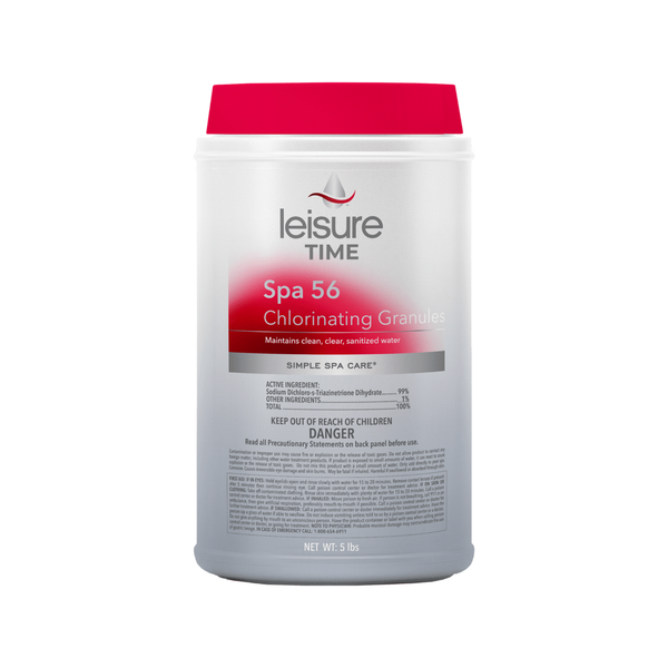 トリートメント @Suuure Leisure Time Spa 56 Chlorine Granules - Clean & Sanitize Spa
