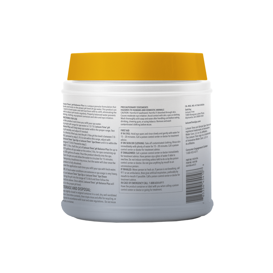 Leisure Time - pH Balance Plus 3 lb.