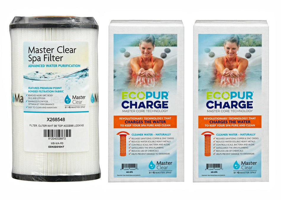 Filter Set – (1) PMA-R3 & (2) PMA-EPR - Clarity, Healthy Living, Therapool