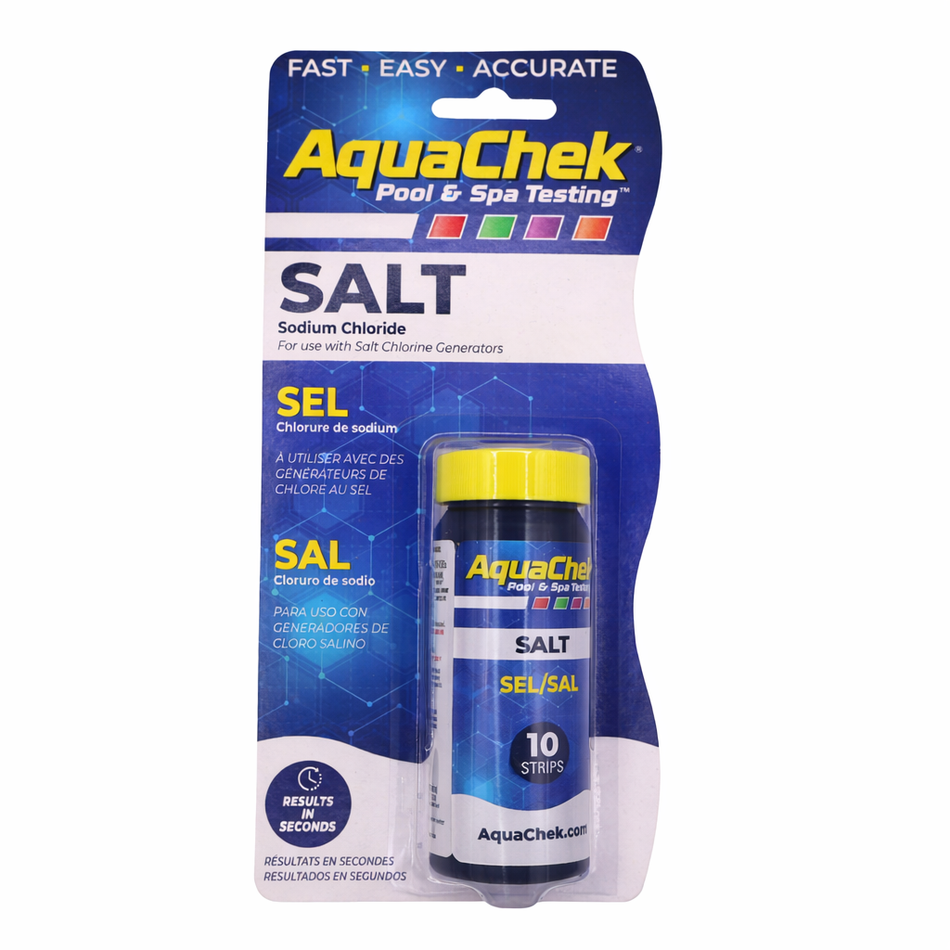 AquaChek Salt Test Strips, 10 Strips