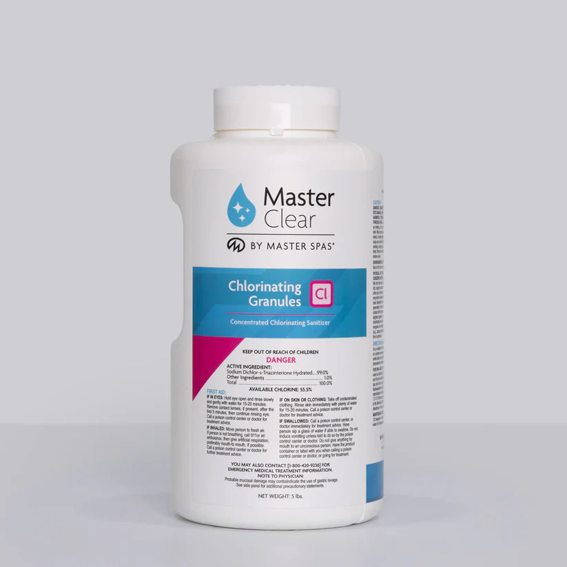 Master Clear - Chlorinating Granules 5lb.