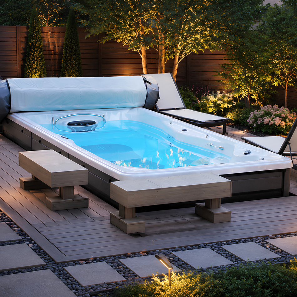 Master Spa - AXCVR13 - Axis Spa Cover 13' x 8' for Therapool 13 Swim Spa