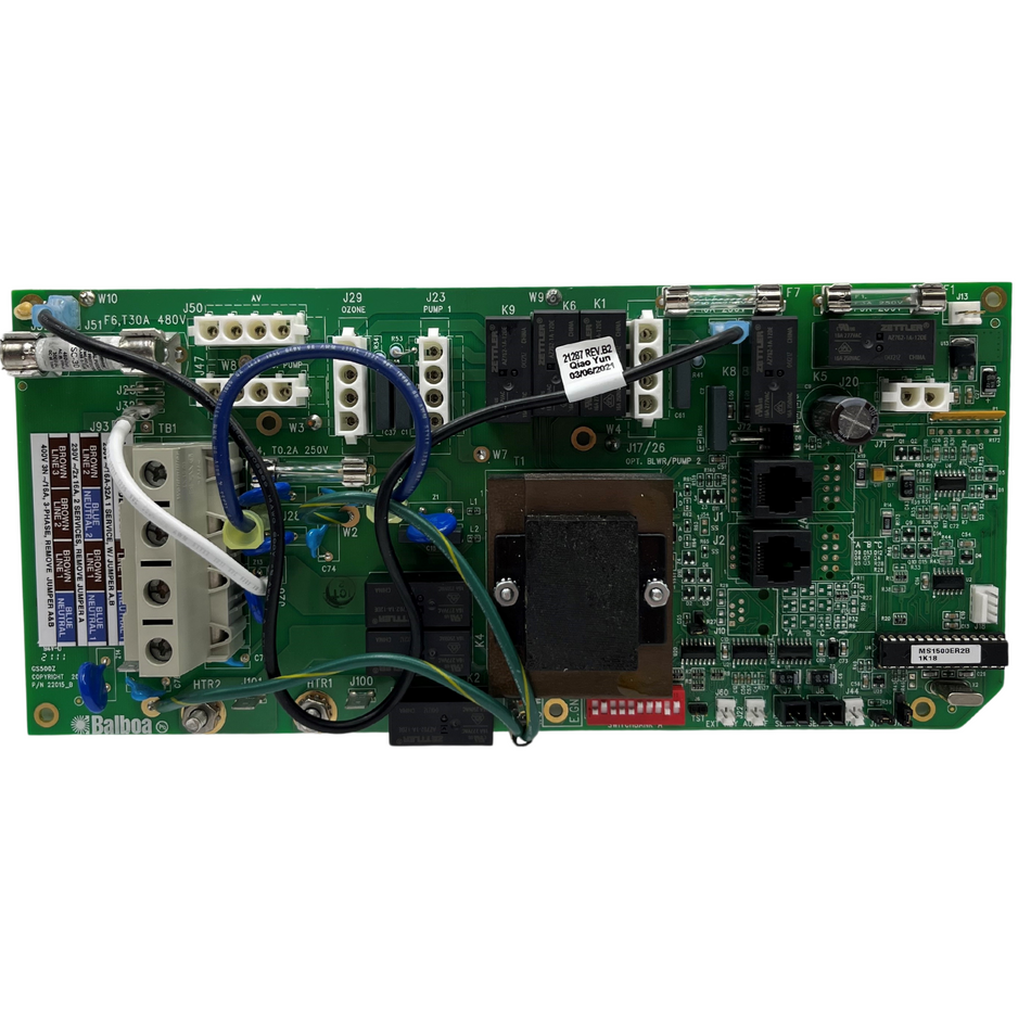 X801099 - Circuit Board, Balboa Equipment MS1500E PC Board (European Models Only)