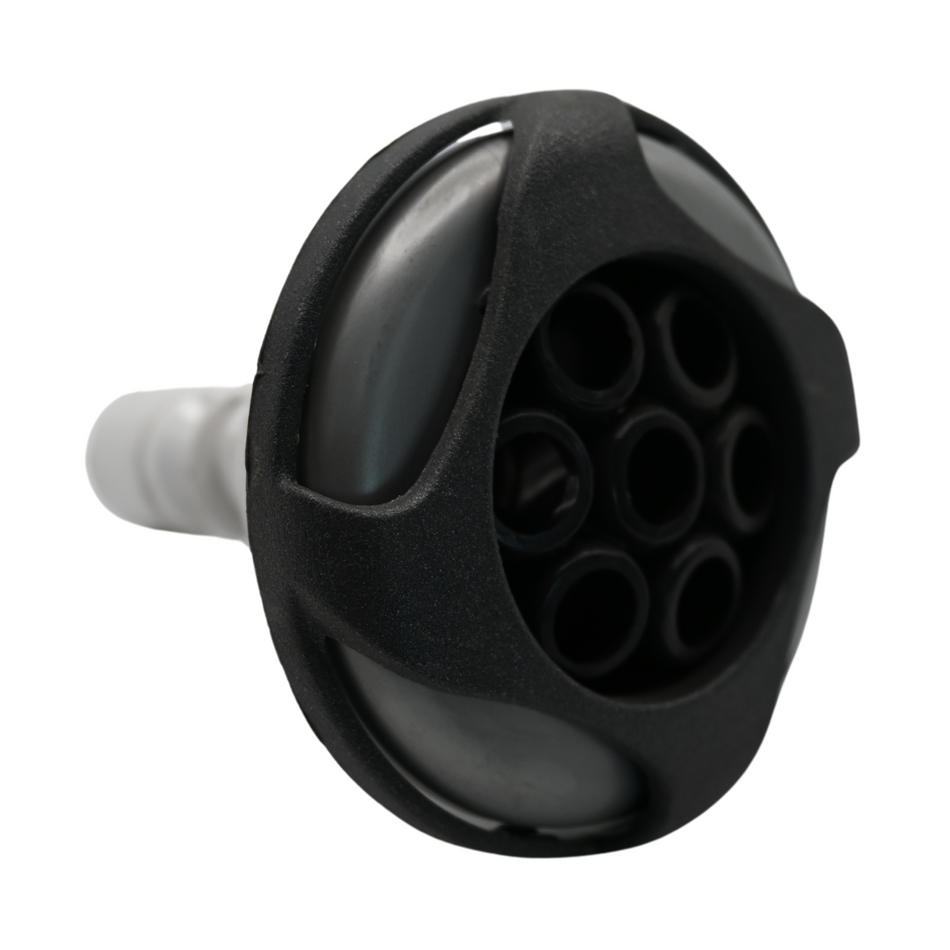 X284666 - Jet, 4" Waterway Poly-Storm Massage Grey DSG