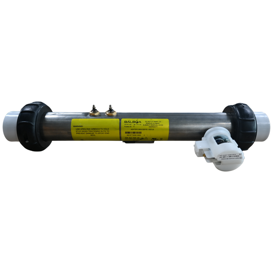 X300920 - Heater Assembly, 5.5kW 825 Incalloy with Pressure Switch