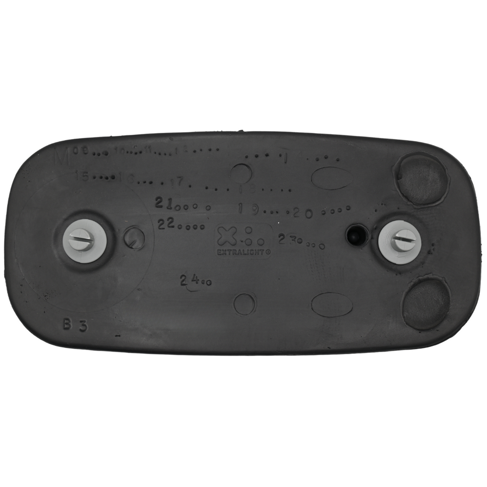 X540720 - Pillow, Generic Charcoal Flat with Receptacles