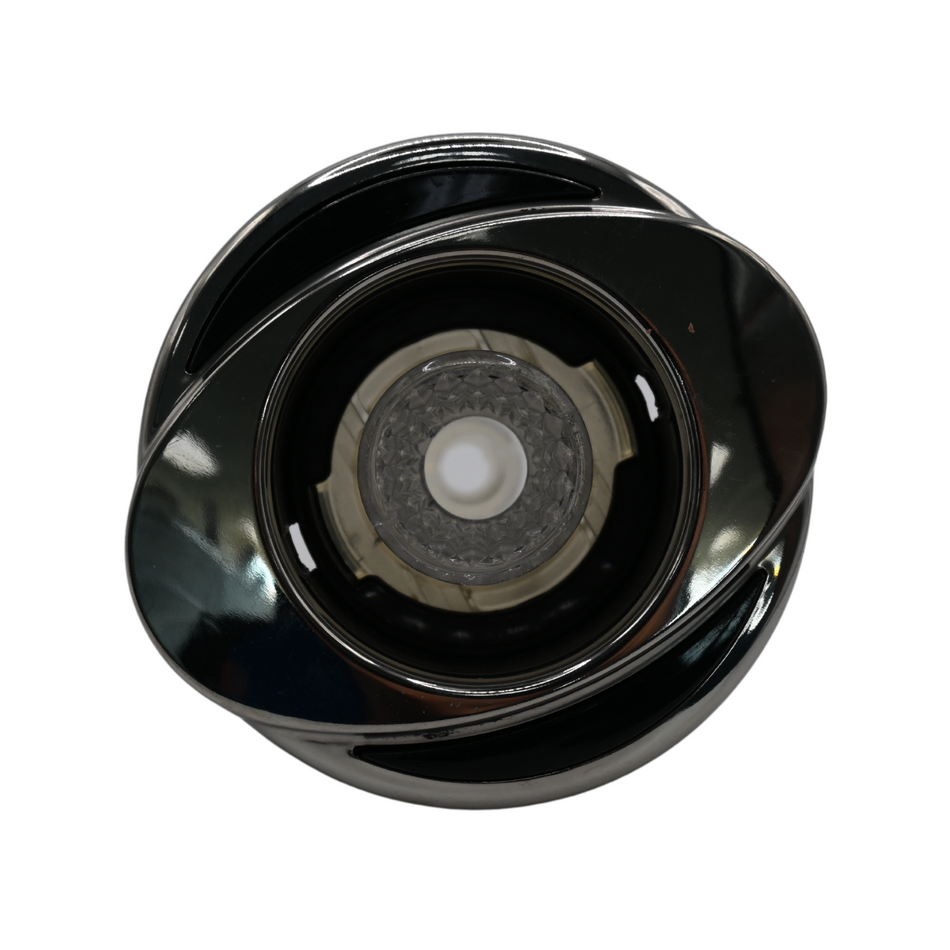 X284786 - Jet, Poly Directional OVO Crystal Clear
