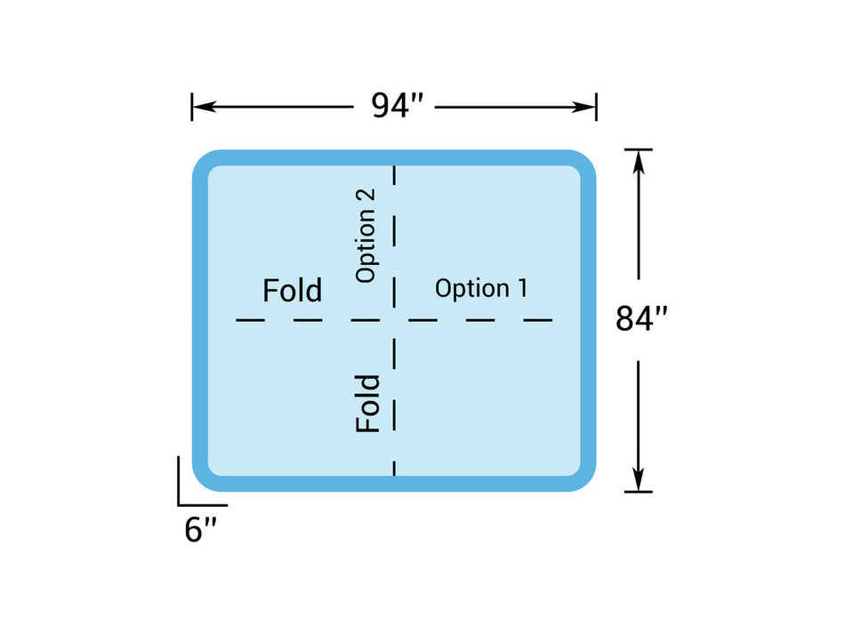 7' x 8' Hot Tub Cover for Master Spas (84" x 94")