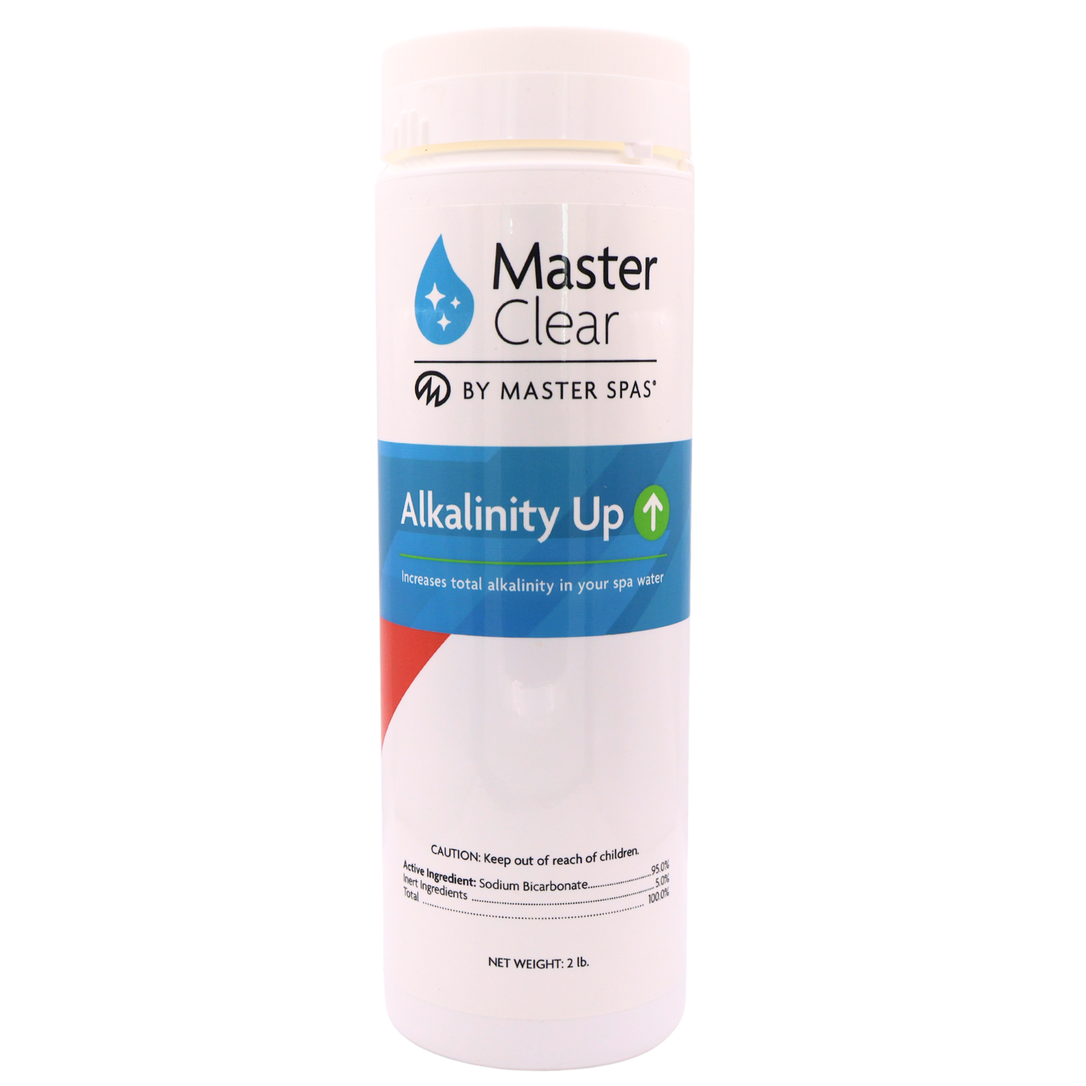 Master Clear Alkalinity Up 2lb Front