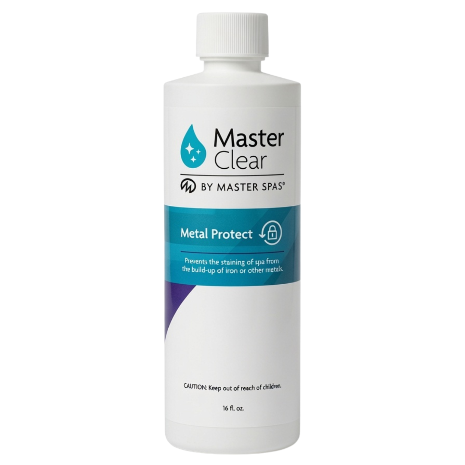 Master Clear Metal Protect 16 fl. oz. Front