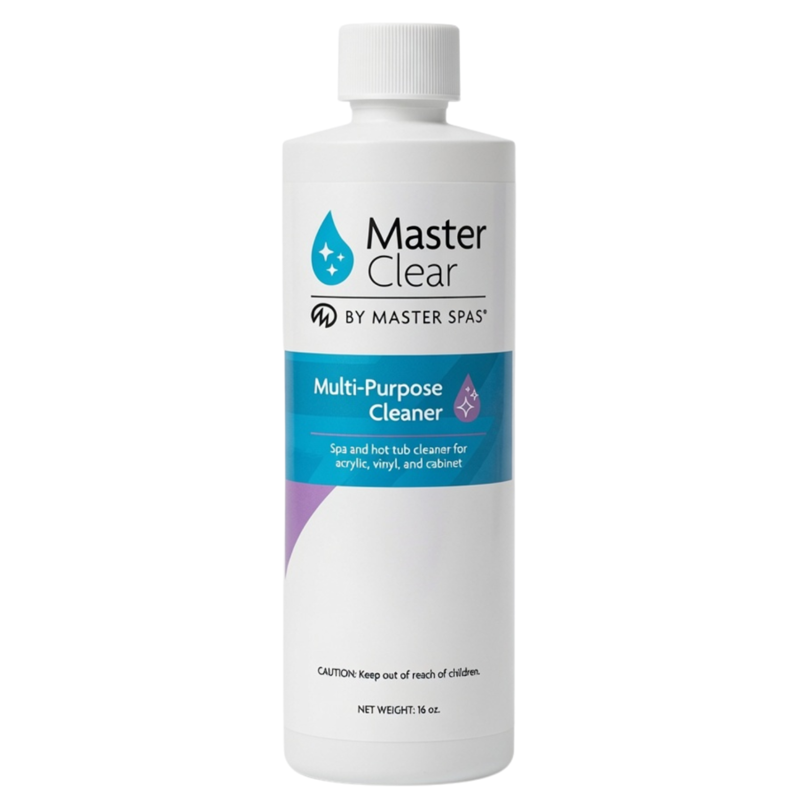 Master Clear Multi-Purpose Cleaner 16 oz. Front