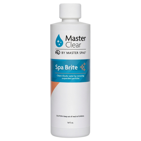 Master Clear Spa Brite 16 fl. oz. Front