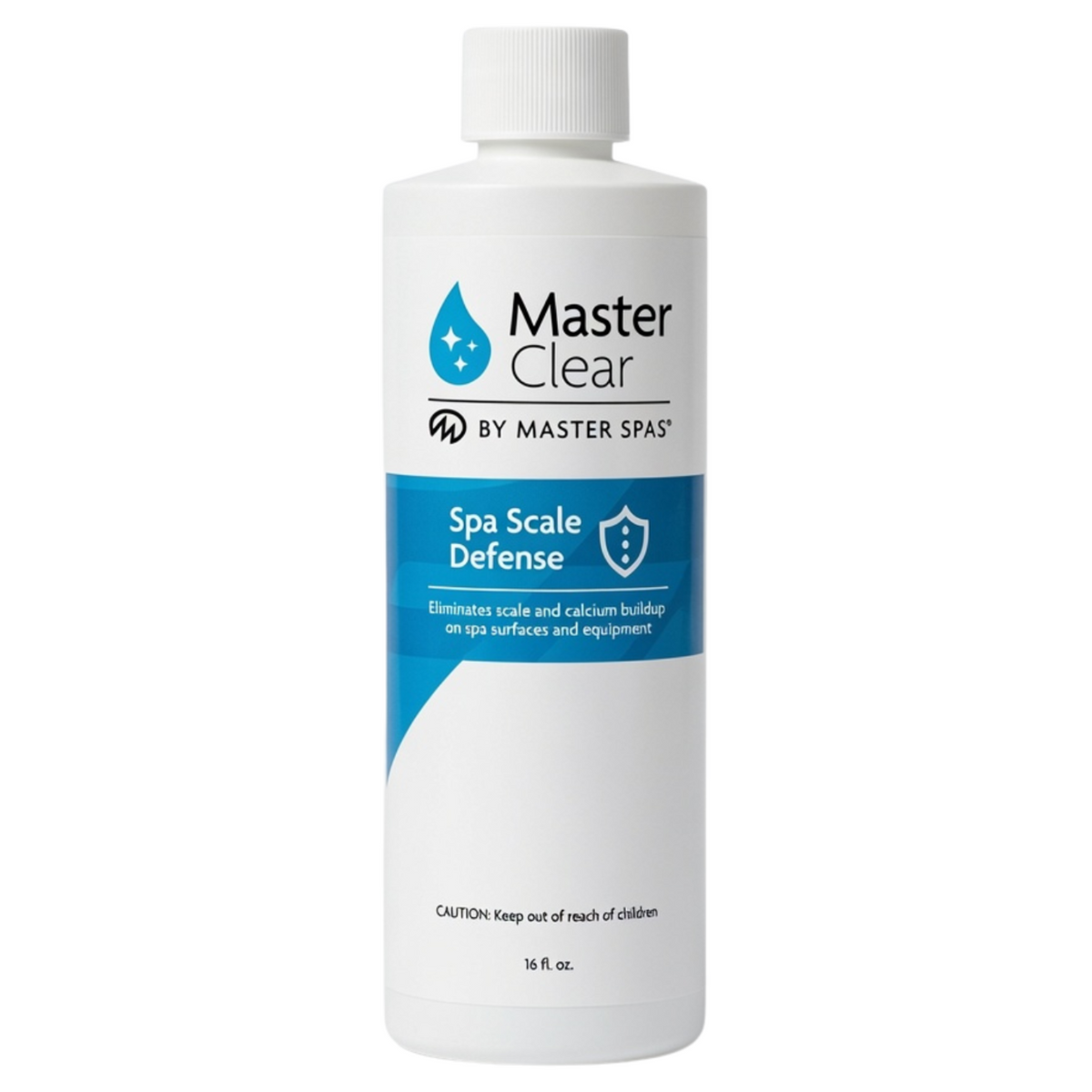 Master Clear Spa Scale Defense 16 fl. oz. Front