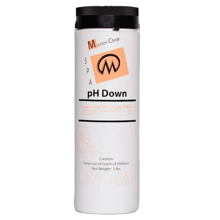 Master Clear pH Down 3lbs. Front