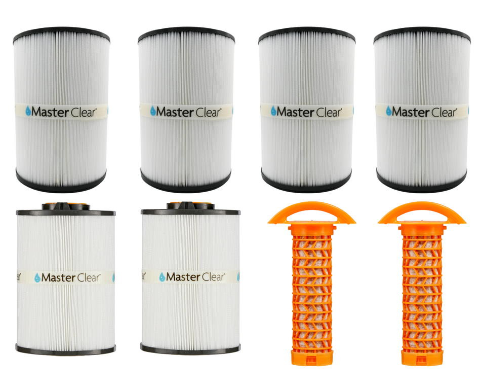 H2X Swim Spa (4) X268560, (2) X268566, (2) X268532 Filter Set