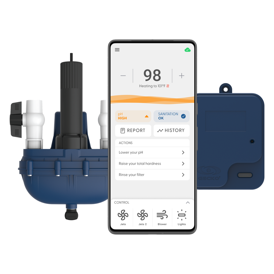 Gecko waterlab Water Monitoring + Wi-Fi System Bundle (0699-500033)