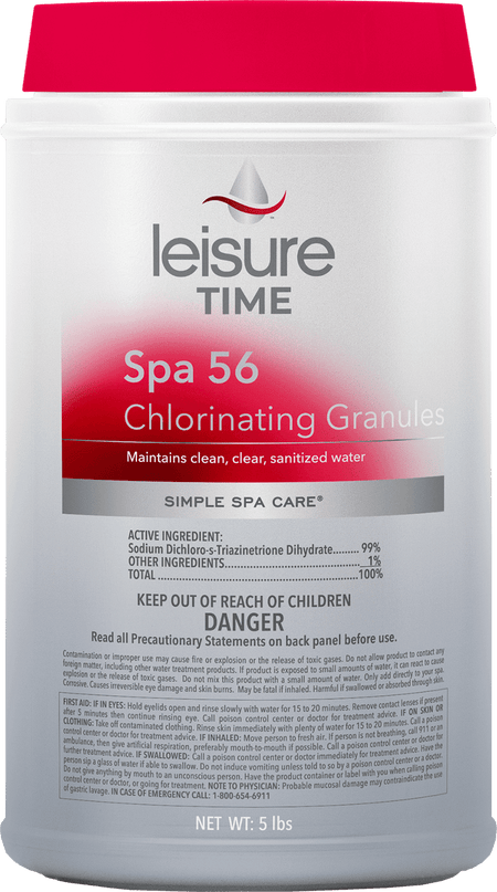 Spa 56 Chlorinating Granules 5 lbs