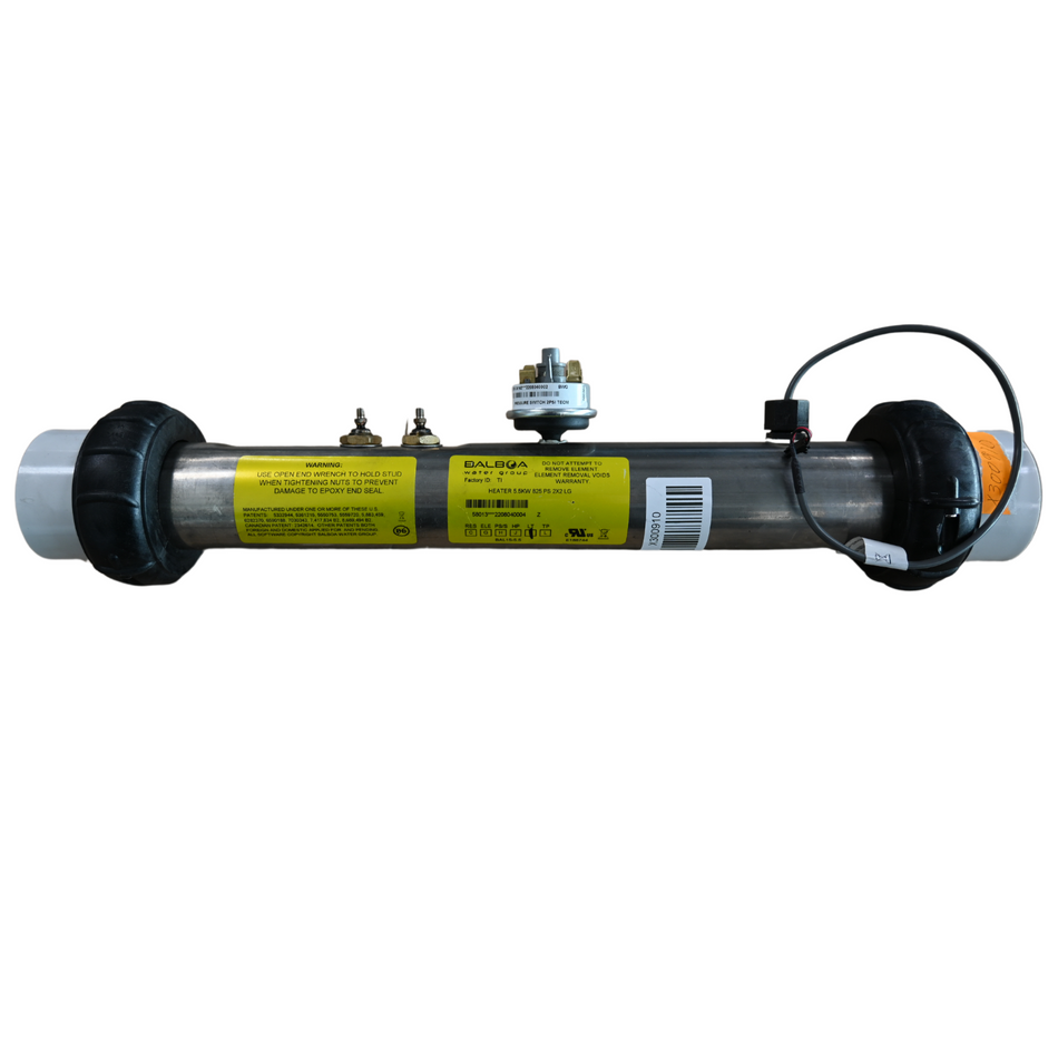 X300910 - Heater Assembly, 5.5kW Incalloy with Pressure Switch