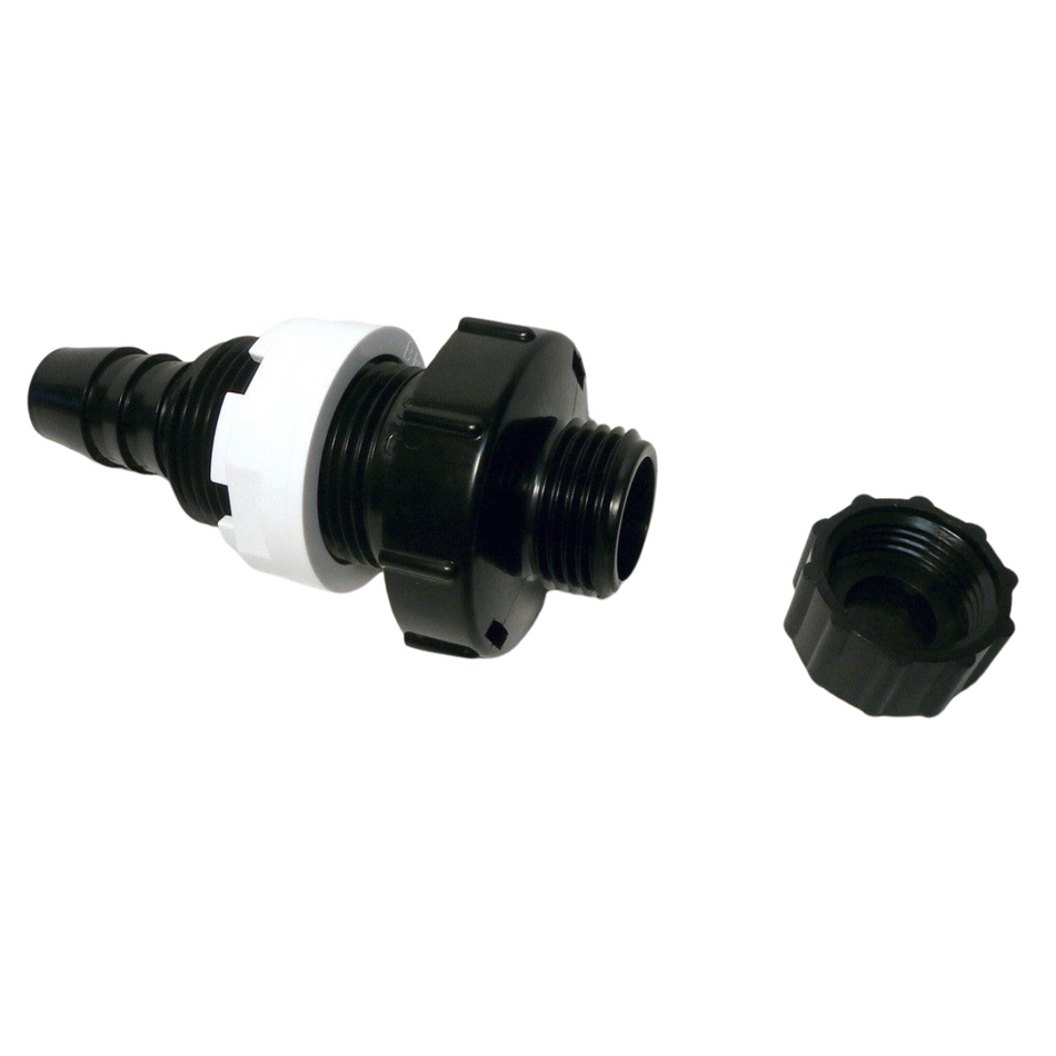 Master Spa - X251080 - Drain valve with 3/4 inch and 2.50 inch face