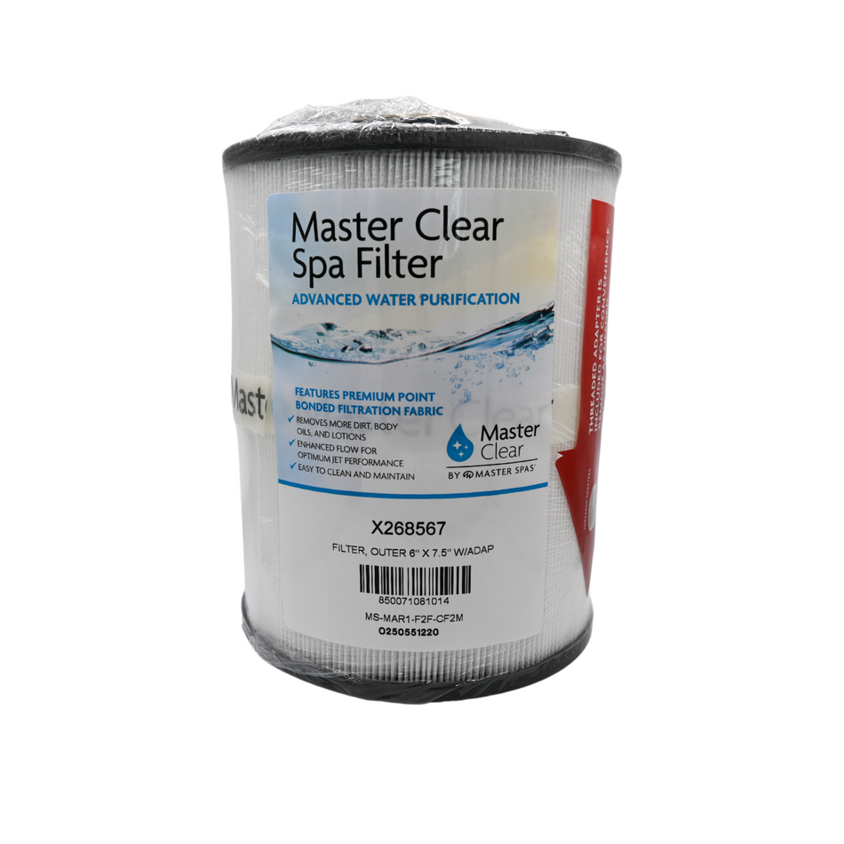 Filter - X268567 - Outer 6" X 7.5" w/Adapter