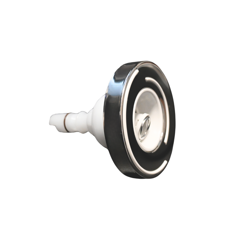Master Spas - X284907 - Arc Single Roto Stainless Steel 3 5/16 inch Jet