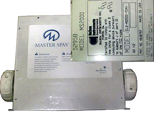 Master Spa - X300030 - Balboa Equipment MS2000 System Control Pack