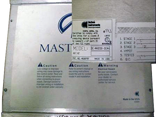 Master Spa - X300500 - Balboa Equipment MAS150 System Control Pack