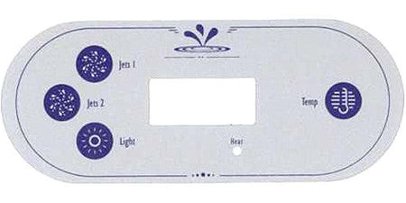 Master Spa - X300719 - Overlay for MAS520 System Specials - Front View