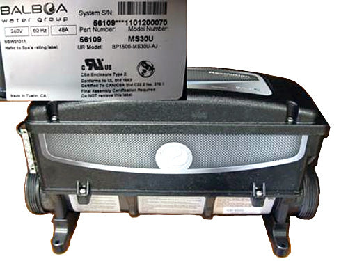 Master Spa - X300791 - Balboa Equipment MS30 System Control Pack