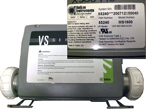 Master Spa - X300795 - Balboa Equipment MS1600 System Control Pack