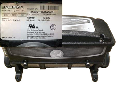 Master Spa - X300797 Balboa Equipment Control Pack for Contractor Series Spas