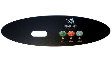 Master Spa - X509052 - Down East Somerset 3-Button Overlay 2010 - Front View